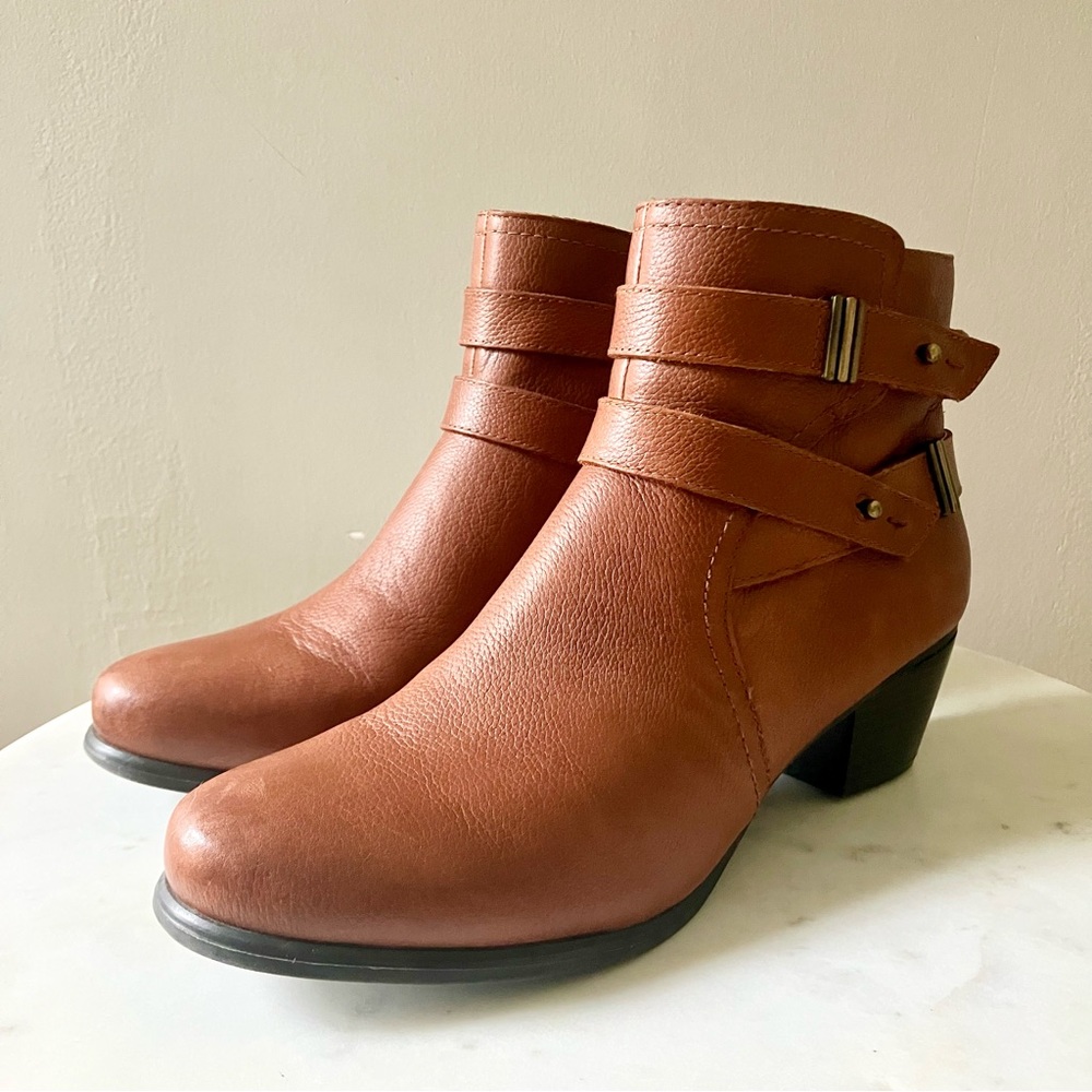 Naturalizer Kepler Leather Ankle Booties